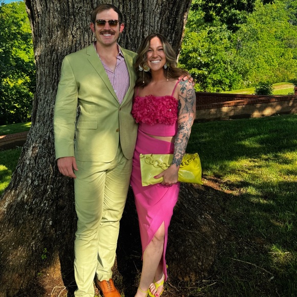 Free People Elliatt Pink Two Piece Floral Set - Picture 12 of 13